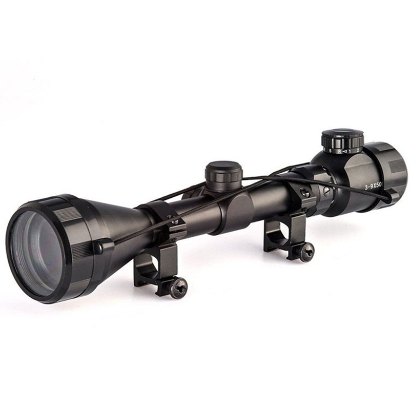 3-9x50 Eg Hunting Scope Tactical Rgb Illumination zameriavací puškohľad Vzduchová mäkká puška