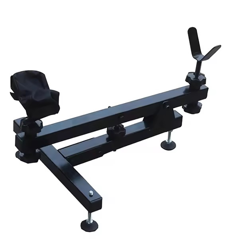 Kovová štvorcová trubica s povrchovým sprejom Plastový stojan na poľovnícku streľbu s nastaviteľnou podperou Kovová štvorcová trubica s povrchovým sprejom Plastový stojan na poľovnícku streľbu s nastaviteľnou podperou