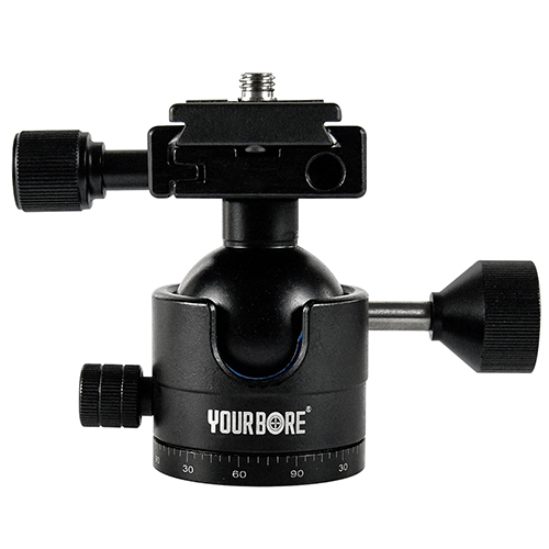 Dvojčeľusťový uzavretý držiak pištole Strelecký držiak statívu s otvormi na skrutky švajčiarskej vodiacej koľajnice Arca, držiak guľovej hlavy statívu